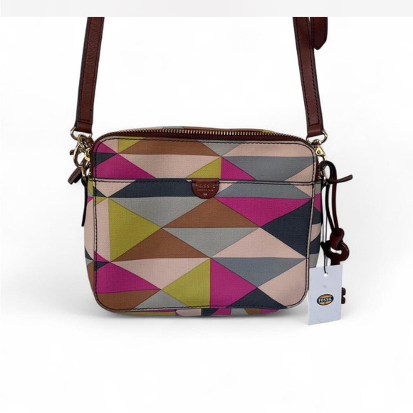 Fossil Geometric Patterned Crossbody Bag - Picture 5 of 6